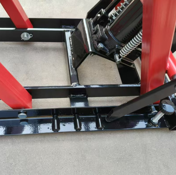 Heavy-Duty Motorbike Stand Hoist Lift – Adjustable Garage Jack