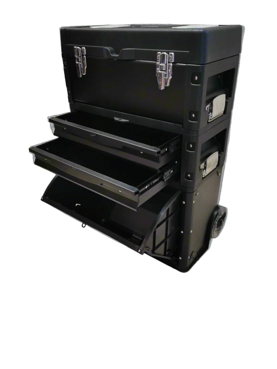 4 layer Tool boxes with metal protection around