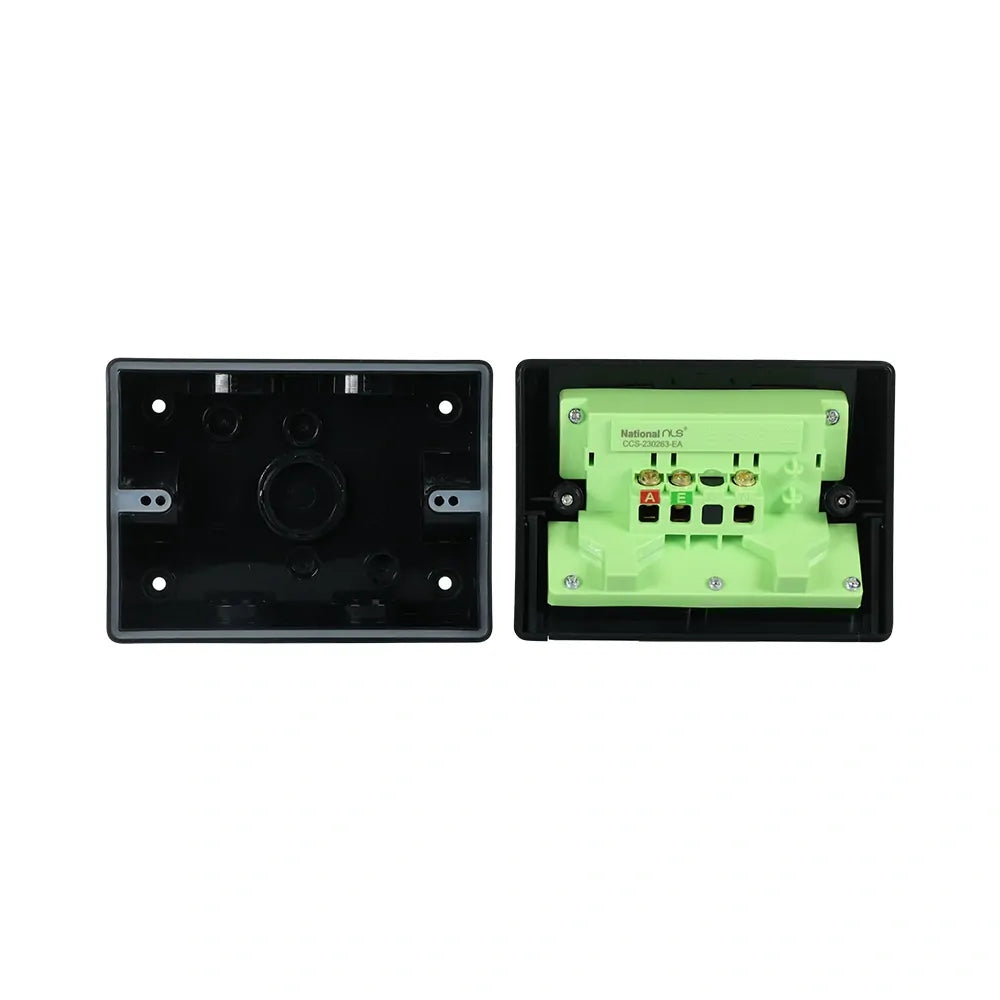 Weatherproof Double GPO 10 Amp IP53 250V – Outdoor Power Point-Black