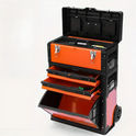 4 layer Tool boxes with metal protection around
