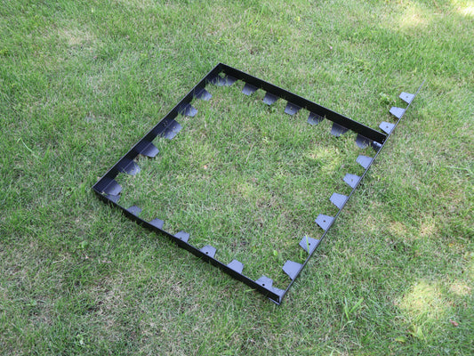 5m-Stainless Steel Garden Edging – Black Finish Landscape Border
