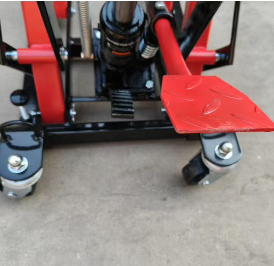Heavy-Duty Motorbike Stand Hoist Lift – Adjustable Garage Jack