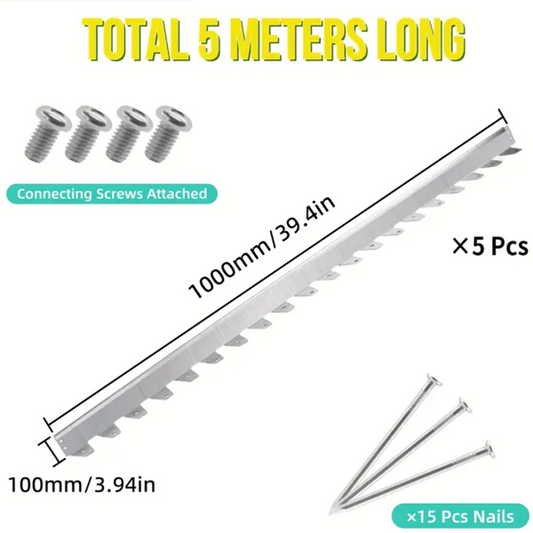 5m-Heavy duty stainless garden edge