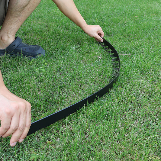 5m-Stainless Steel Garden Edging – Black Finish Landscape Border